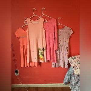 CAT & JACK 4 PAIRS DRESSES⭐️⭐️⭐️⭐️